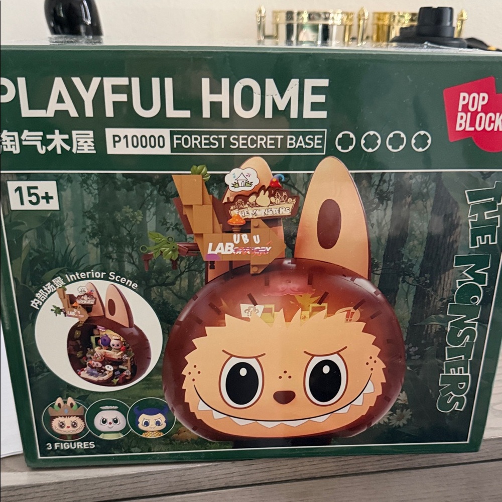 Playful Home Forest Secret Base LABUBU SET
